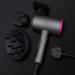 JIAABCHOMO 2000W Professional Hair Dryer with Ionic Technology - Fast Drying, 1 Diffuser, 2 Nozzles, 2 Speeds, 3 Heat Settings - Perfect for Women's Curly and Straight Hair - Buy Online on SooperMarket.com