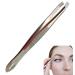 Eyebrow Tweezers Crab Bias Jaw Precision Slant Tweezers Facial Ingrown Hair Removal Professional Eyebrow Shaping Stainless Steel for Men Women