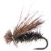 BASSDASH Trout Fly Fishing Flies 12pcs Assortment | Tenkara Wet Dry Nymphs Sakasa Kebari | Barbless Hooks for Trout Fishing - Buy Online on SooperMarket.com