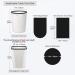 Portable Trash Bags Small Rubbish Bags Colourful Plastic Garbage Bags 5 Rolls/100 Counts - Buy Online on SooperMarket.com