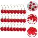 Cabilock 250 Pcs False Cherry Kids Toys Home Decor Fake Fruit Simulated Cherry Decor Fake Cherry Photo Prop for Decor Cherry Desktop Adornment Cherry Ornament Household Child Cherries Foam Redx5pcs 3x3cmx5pcs - Buy Online on SooperMarket.com