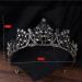 Kamirola Crystal Princess Crown Tiara for Women and Girls - KC Gold & Black - Buy Online on SooperMarket.com