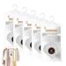 Moisture remover for rooms |Cabinet moisture absorber for hanging 4.58 ounces/pack absorb water-moisture absorber drying agents for rooms drawers bed linen heart-shaped 130g 5 bags