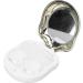 Contact lens case contact lens container plastic material convenient practical safe protection mirror appearance for individual use Gold - Buy Online on SooperMarket.com