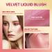 WALULAN Liquid Blush - Long Lasting Waterproof Matte Formula - Shades 02 | Natural Moisturizing Blush - Buy Online on SooperMarket.com