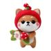 BAGERLA 1 Set Animal Wool Needle Felting Kit Needle Felting Beginner Kits with Instructions and Needle Felting Basic Tools Needles Finger Cots Felting Foam Mat awl Key Chains and Packing Box Red