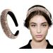 Crystal Diamond Headband for Women Fashionable Handmade Wide Hair Hoops Beaded Bling HairBand Hair Accessories Pearl headdress - Buy Online on SooperMarket.com