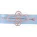 Women Knotted Flower Hairpin Barrette Hair Clip Ponytail Hair Holder - Buy Online on SooperMarket.com