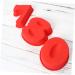 MAGICLULU Silicone Ice Cream Mold 18 Pcs Celebrity 3D Chocolate Mold Silicone Letter Molds mediumx2pcs - Buy Online on SooperMarket.com