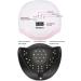 168W UV LED Nail Lamp for Fast Gel Nail Drying - Professional Salon Tool with 4 Timer Settings - Auto Sensor for Fingernail and Toenail - 1 Count - Buy Online on SooperMarket.com