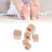 Comfortable Toe Corrector Spacer for Bunions - 3 Pair Set, Prevent Friction & Overlapping Toes, Ring Sleeve Design - Nail Problems Relief - Buy Online on SooperMarket.com