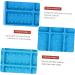 STOBOK Chocolate Molds 2pcs Mold 3D Silica Gel Self Made Chocolate Resin Molds Bluex2pcs 20.5X8.5X0.8CMx2pcs - Buy Online on SooperMarket.com