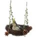 WACURRENTHYD Natural Rattan Nest Small Medium Large Bird Swing for Parrot Parakeet Cockatiel Conure Cockatoo Macaw Amazon African Grey Lovebird Finch Canary Budgie Cage Perch Toy (Small) - Buy Online on SooperMarket.com