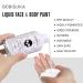 BOBISUKA White Face Body Paint - Washable Non-Toxic Makeup for Halloween Clown Skeleton Cosplay - Fast Drying Large 130ml Capacity - Buy Online on SooperMarket.com