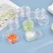 Pinsheng 50-Piece Clear Empty Cosmetic Containers - 5ml Travel Cream Jars with Lids Nail Art Jars & Spatula for Lip Balm & Lotion - Buy Online on SooperMarket.com