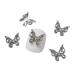 10Pcs 3D Butterfly Nail For Nails Alloy Butterfly Nail Decoration Alloy Nail Butterfly Nail Manicure Accessories Manicure Accessories