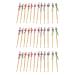 Nicfaky 36 Pcs Doll Top Bamboo Ear Spoon Earpick Curette Tool
