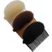 Haifly 6 Pieces Sponge Hair Former Comb Set - Updo Styling Accessories in Black & Coffee | International Shipping Available - Buy Online on SooperMarket.com