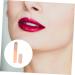 NOLITOY 9 Pcs Lip Brush Set - Lip Gloss Applicator Lipstick Wand & Concealer Brush - Pink Silicone Makeup Beauty Tools for Flawless Application - Buy Online on SooperMarket.com