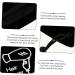 HAPINARY 4 Pcs Hair Dryer Storage Bag Hair Dryer Travel Case Hotel Hair Dryer Hair Tools Bag Black Flannel - Buy Online on SooperMarket.com