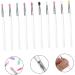 NOLITOY 10pcs Eye Shadow Brush Makeup Brush Makeup Accessories Eye Makeup Accessory Miss Big Sequins Eyes - Buy Online on SooperMarket.com
