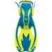 Cressi Kids Rock Fins S/M for Snorkeling, Swimming, Boogie Boarding - US Youth 1/3 | EU 32/34 - Blue/Yellow - Buy Online on SooperMarket.com