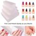 10 Pcs Nail Buffer Block Set for Acrylic & Natural Nails - 4 Sided Sanding Buffers for Gel Nails - Professional Manicure Polisher & Fingernail Shine Buffing Filer - Medium Grit (White) - Buy Online on SooperMarket.com