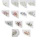 3D Flower Nail Steel Beads Leaf Nails Art Nails Art Decorations Nails Art Supplies for Acrylic Nails 3D Flower Nail Leaf Nails Art Steel Beads Nails Art Decorations - Buy Online on SooperMarket.com