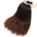 Xusuperb 20 Ombre Pre-Stretched Braiding Hair Extensions - Soft Knotless Yaki-Textured Braids (6 Packs T1B/30#) for Easy Styling - Buy Online on SooperMarket.com