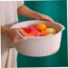 COOLHIYA Washboard 1 Set Wash Basin Laundry Cleaning Board Washing Basin Washing Clothes Board Dish Basin Baby Camping Bucket Pink 33.5x33.5cm - Buy Online on SooperMarket.com