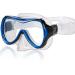 Aquazon Maui Children's diving goggles - extra clear look through tempered glass - 7-12 years - swimming goggles thanks to the super soft silicone blue junior