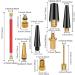 Mamakoi 21PCS Brass Presta Schrader Valve Adapter Tools | Bike Pump Presta Valve Adapter Accessories for Bike, Gym, Balloon, Toy Pump - Buy Online on SooperMarket.com