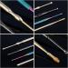 Stainless Steel Ear Cleaner Set - 4 Pcs Spiral Ear Picks for Earwax Removal - Assorted Colors - 12x0.5cm - 3 Sets - Buy Online on SooperMarket.com