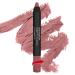 Mirabella Velvet Lip Pencil Pretty In Pink - Stay All Day - Creamy Moisturizing & Long-Lasting Retractable Matte Lip Liner & Jumbo Crayon Stick - Flawless Finish Smudge proof and Paraben-Free
