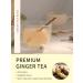 TeeLux Ginger Tea Bags 100 Count - Vegan, Caffeine-Free, Rich in Antioxidants - Spicy & Warm Herbal Tea Bags - Pack of 1 - Buy Online on SooperMarket.com
