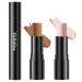 SOYUB Contour Beauty Stick  2Pcs Highlighter & Bronzer Wand  Face Luminizers & Shade Cream Contour  Long Lasting Smooth Natural Matte Makeup  Cruelty Free  Universal Skin Highlighter Makeup Stick  Peachy & Hazelnut 01