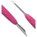 STALEKS PRO Cuticle Pusher - Rubber Silicone Handle & Stainless Steel | Natury Nails UNIQ 11/2 - International Shipping Available - Buy Online on SooperMarket.com