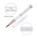 Shine Chance Acrylic Nail Brush Size 2 - 100% Real Kolinsky Art Brush for Professional Acrylic Powder Application - Handmade Manicure Tool for DIY and Salon Use - Buy Online on SooperMarket.com