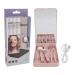 KKPLZZ Makeup Brush Set with Mirror Multifunctional Cosmetic Brushes Kit with Rotatable Foldable LED Mirror for Home Dormitory Travel