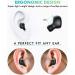 LEZII Single Bluetooth Earbud Mini Wireless Headset with Mic and Magnetic USB Charging - Waterproof Sport Earpiece for Samsung iPhone - Ideal for Car, Business Use - Buy Online on SooperMarket.com