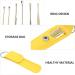 Ear Wax Removal Tool Set with Silicone Ear Plugs - Golden 11.5X2.7X1cm - Buy Online on SooperMarket.com