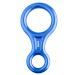 Azarxis 35kN Figure of Eight Descender Climbing 8 Descender for Outdoor Recreation Blue