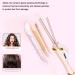 Buy Curling Iron & Wand - Mini Hair Curler with 9mm Ceramic Barrel for Tight Curls - LCD Temperature Display - Ideal for Short & Long Hair - Buy Online on SooperMarket.com