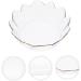 1pc Kitchen Stylish Delicate Irregular Salad Bowl Creative Fruit Glass Transparent - Buy Online on SooperMarket.com