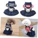 Angoily Dog Spring Dresses Dress for Summer Jeans for Girls Pet Apparel Dress with Bow Girls Nightgowns Classy Dress Summer Jeans Spring Dresses for Work Dog Dress Stripe Pet Supplies S As Shown - Buy Online on SooperMarket.com