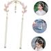 FOYTOKI 1pc Ancient Style Hair Crown Headdress Long Tassel Hair Accessory Vintage Hanfu Hair Accessory Chinese Traditional Hair Accessory Long Tassel Headdress Chinese Style Headband - Buy Online on SooperMarket.com