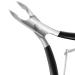 Professional Cuticle Nipper & Pusher - Stainless Steel Cuticle Remover Tool for Manicure & Pedicure (Black) - International Shipping Available - Buy Online on SooperMarket.com