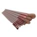 Flat Concealer Brush Soft Cosmetic Brush Set Easy Smooth Application Skin-friendly with Storage Bag for Daily Use