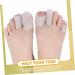 PLAFOPE 10pcs Silicone Toe Covers & Separators - Big Toe Protectors for Men - Mild White - 3x2.5cm - Buy Online on SooperMarket.com