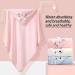 KDDSSS 2PCS Hooded Baby Towel Set - Animal Design Bathing Towels for Newborns, Soft & Absorbent - Pink - Buy Online on SooperMarket.com